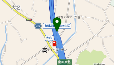 那覇空港自動車道 南風原北IC 上り 出口の地図画像