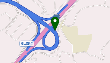 松永道路 福山西IC 下り 入口の地図画像