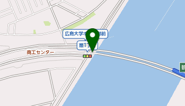 広島南道路 商工センター出入口 下り 出口の地図画像