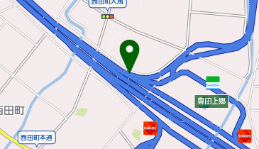 東名高速道路 豊田上郷スマートIC 上り 出口の地図画像