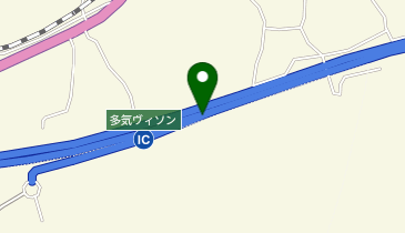 伊勢自動車道 多気ヴィソンスマートIC 上り 出口の地図画像