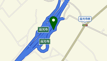 中央自動車道 座光寺スマートIC 下り 入口の地図画像