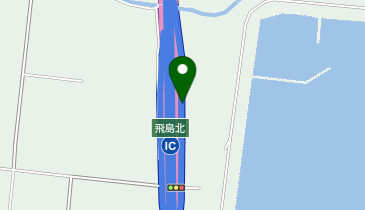 名古屋第二環状自動車道 飛島北IC 内回り 入口の地図画像