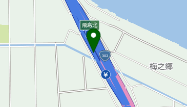 名古屋第二環状自動車道 飛島北IC 外回り 入口の地図画像