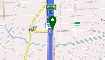 名古屋第二環状自動車道 大治北IC 内回り 入口の地図画像