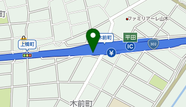 名古屋第二環状自動車道 平田IC 内回り 入口の地図画像