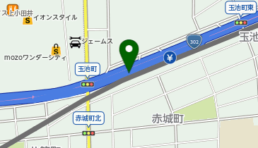 名古屋第二環状自動車道 山田西IC 内回り 入口の地図画像