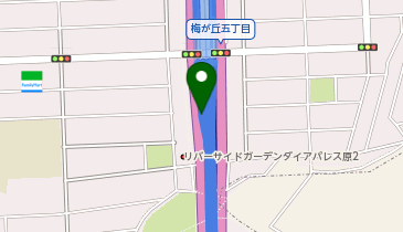 名古屋第二環状自動車道 植田IC 内回り 出口の地図画像
