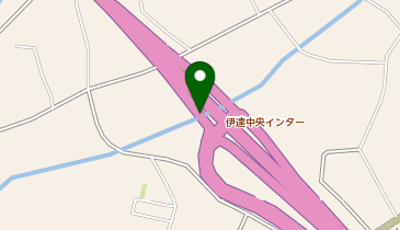 東北中央自動車道(無料区間) 伊達中央IC 下り 入口の地図画像