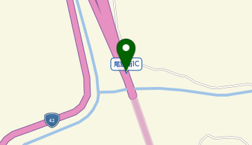 熊野尾鷲道路 尾鷲南IC 下り 入口の地図画像