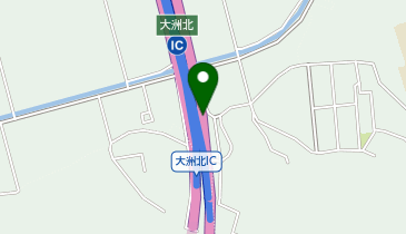 松山自動車道 大洲北IC 下り 入口の地図画像