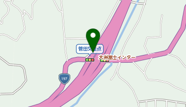 松山自動車道 大洲冨士IC 上り 入口の地図画像