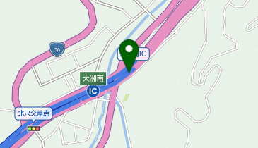 松山自動車道 大洲南IC 下り 出口の地図画像