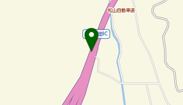 松山自動車道 津島高田IC 上り 入口の地図画像