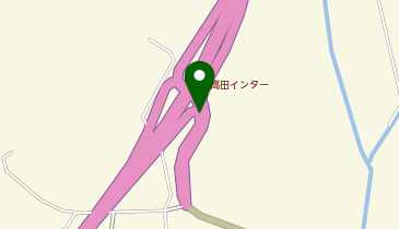 松山自動車道 津島高田IC 下り 入口の地図画像