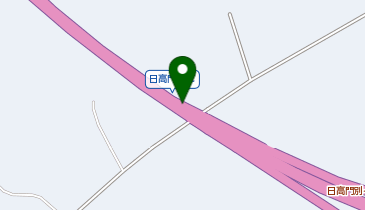 日高自動車道 日高門別IC 下り 出口の地図画像