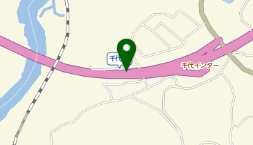三遠南信自動車道 千代IC 下り 出口の地図画像