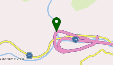 三遠南信自動車道 喬木IC 下り 入口の地図画像