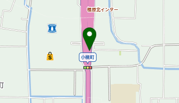 京奈和自動車道 橿原北IC 下り 出口の地図画像