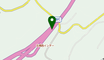 京奈和自動車道 五條西IC 上り 入口の地図画像