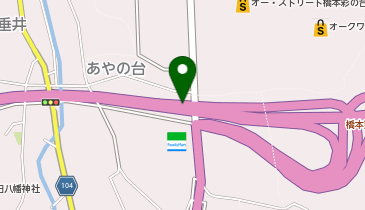 京奈和自動車道 橋本東IC 上り 出口の地図画像