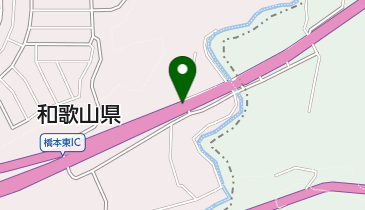 京奈和自動車道 橋本東IC 上り 入口の地図画像