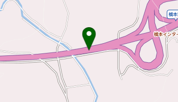 京奈和自動車道 橋本IC 下り 入口の地図画像