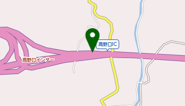 京奈和自動車道 高野口IC 上り 入口の地図画像