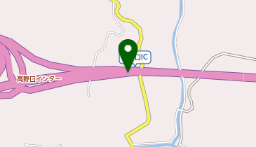 京奈和自動車道 高野口IC 下り 出口の地図画像