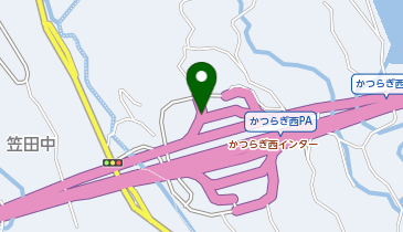 京奈和自動車道 かつらぎ西IC 上り 出口の地図画像