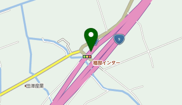 山陰近畿自動車道 福部IC 下り 入口の地図画像