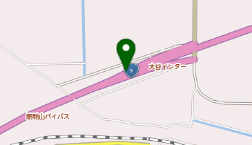 山陰近畿自動車道 大谷IC 下り 出口の地図画像