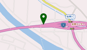 山陰近畿自動車道 岩美IC 下り 出口の地図画像