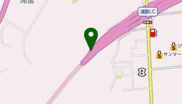 山陰近畿自動車道 浦富IC 下り 出口の地図画像