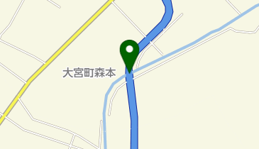 山陰近畿自動車道 京丹後大宮IC 上り 入口2の地図画像