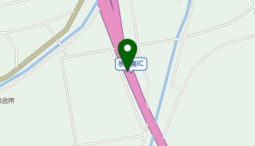 能越自動車道 氷見南IC 下り 出口の地図画像