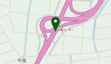 能越自動車道 氷見IC 上り 入口の地図画像