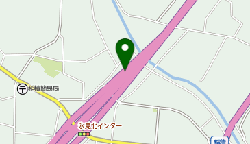 能越自動車道 氷見北IC 下り 入口の地図画像