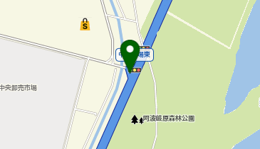 一ツ葉有料道路 中央市場東交差点出入口 上り 出口の地図画像