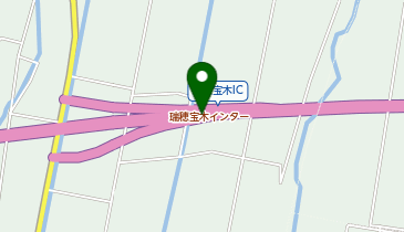 山陰自動車道 瑞穂宝木IC 下り 出口の地図画像