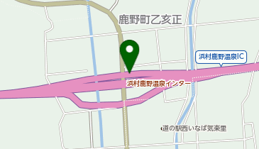 山陰自動車道 浜村鹿野温泉IC 上り 入口の地図画像