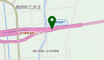 山陰自動車道 浜村鹿野温泉IC 下り 出口の地図画像