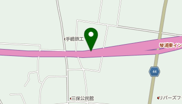 山陰自動車道 琴浦東IC 上り 出口の地図画像