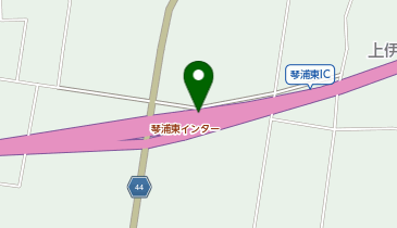 山陰自動車道 琴浦東IC 上り 入口の地図画像