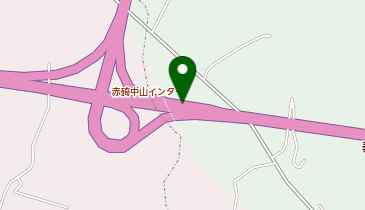 山陰自動車道 赤碕中山IC 上り 入口の地図画像