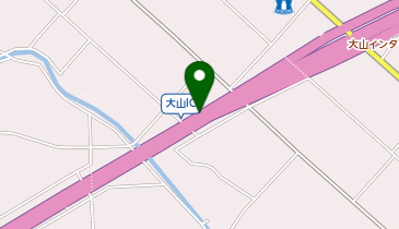 山陰自動車道 大山IC 上り 出口の地図画像