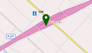 山陰自動車道 大山IC 下り 入口の地図画像