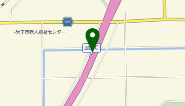 山陰自動車道 淀江IC 上り 出口の地図画像