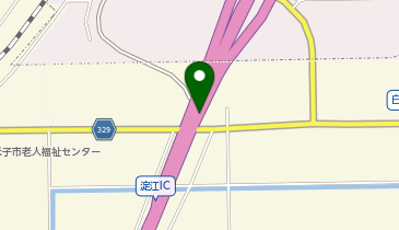 山陰自動車道 淀江IC 下り 入口の地図画像