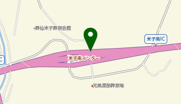 山陰自動車道 米子南IC 上り 入口の地図画像